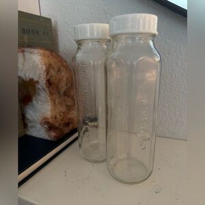 Vintage Evenflo Glass 8oz baby‎ bottles